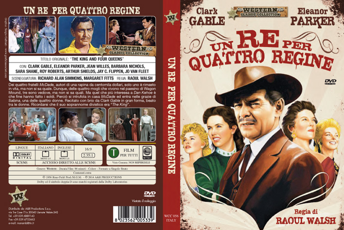 Un re per quattro regine (1956) <br> Western Classic Collection<br>A&R Productions
